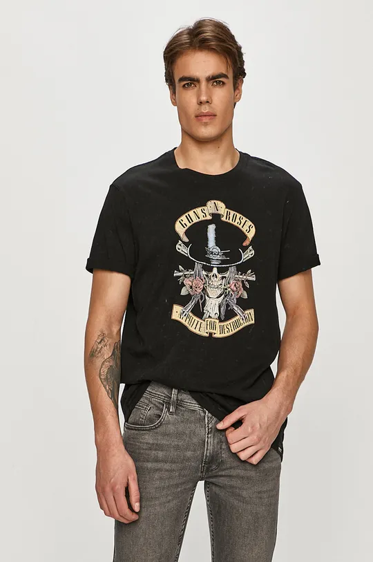 fekete Only & Sons - T-shirt Férfi