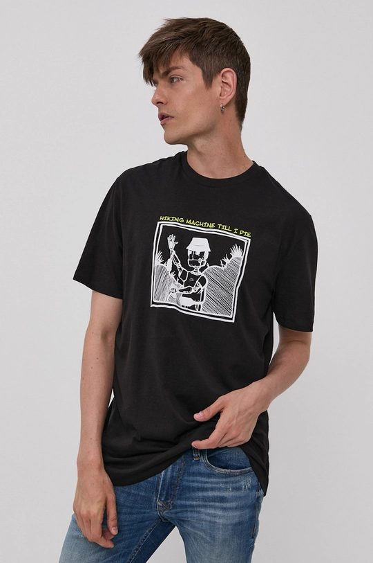 czarny Only & Sons T-shirt Męski