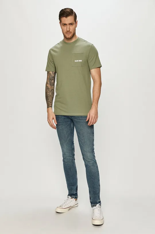 Only & Sons - T-shirt turkusowy