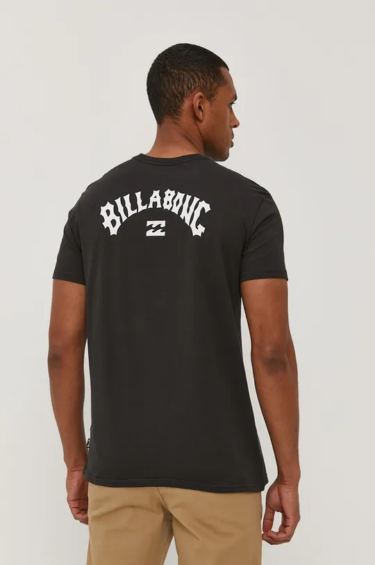 czarny Billabong T-shirt Męski