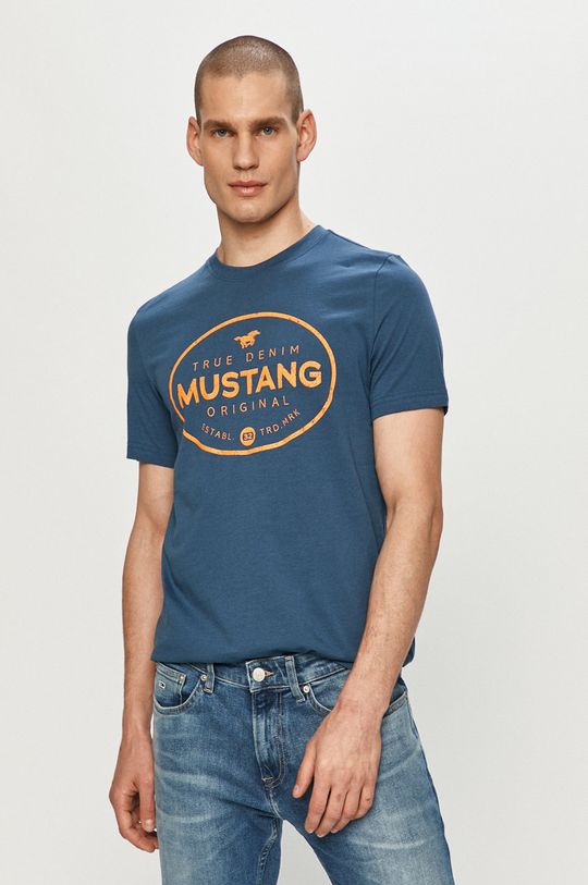 bleumarin Mustang - Tricou De bărbați