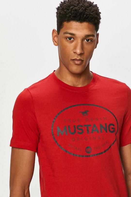 червен Mustang - Тениска Чоловічий