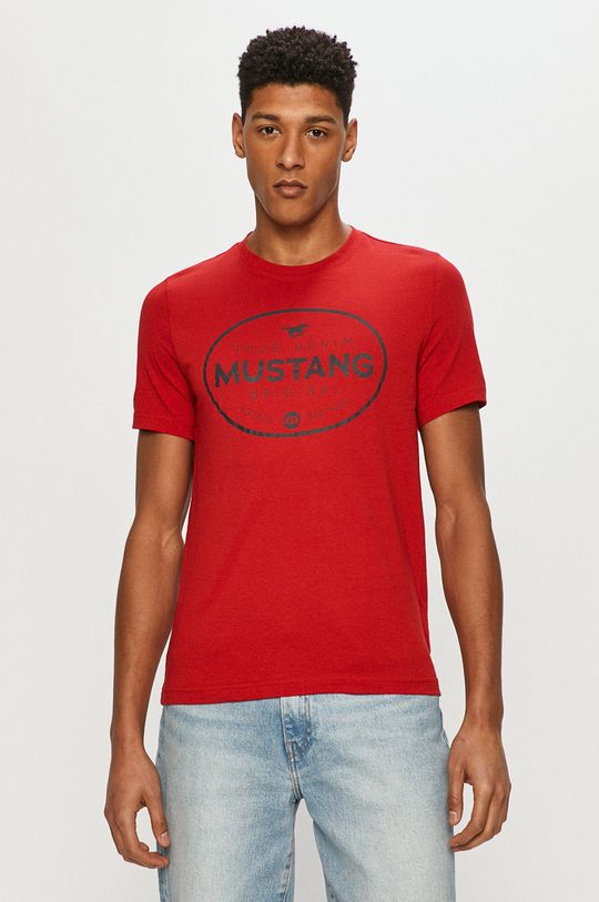 червен Mustang - Тениска