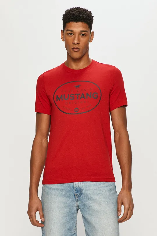 czerwony Mustang - T-shirt
