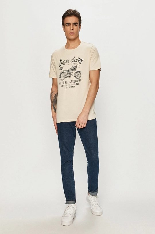 Produkt by Jack & Jones - T-shirt beżowy