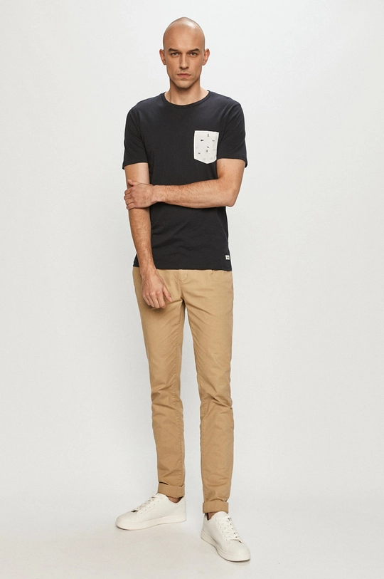 Produkt by Jack & Jones - T-shirt granatowy