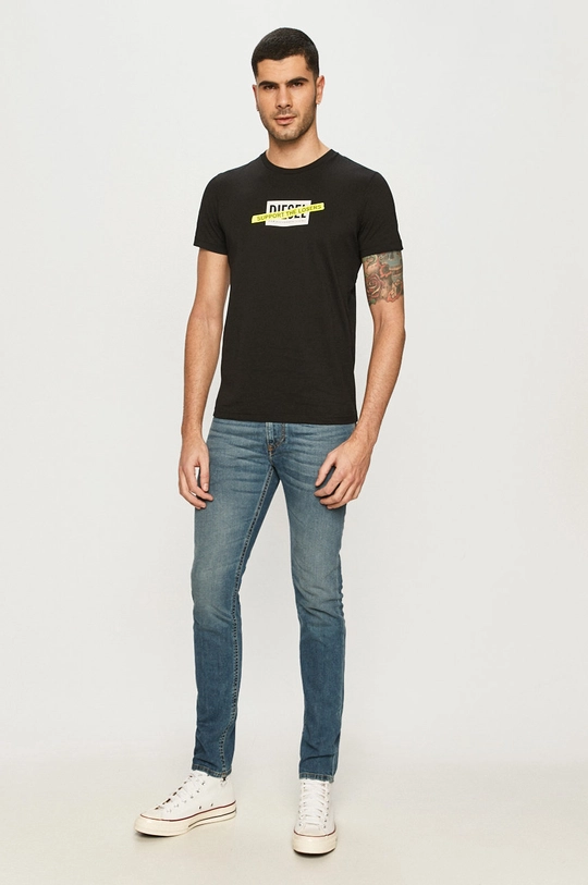 Diesel - T-shirt czarny