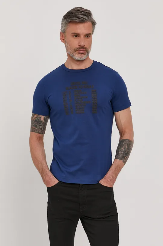 niebieski Diesel T-shirt