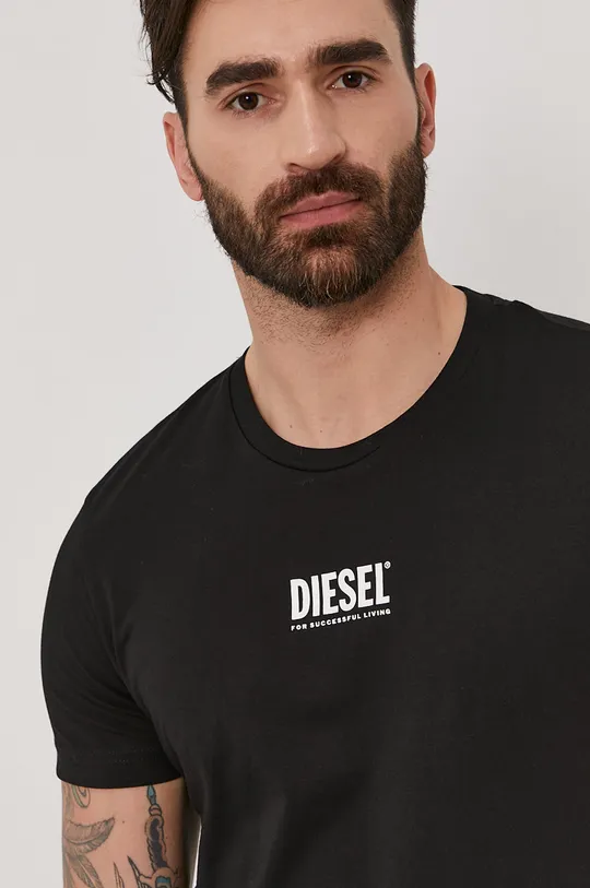 czarny Diesel T-shirt