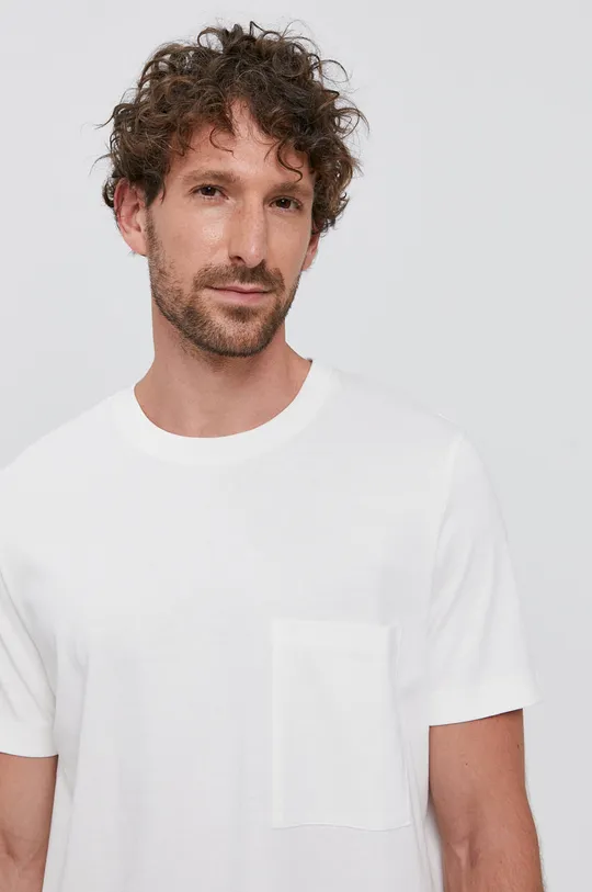 biały Marc O'Polo - T-shirt Męski
