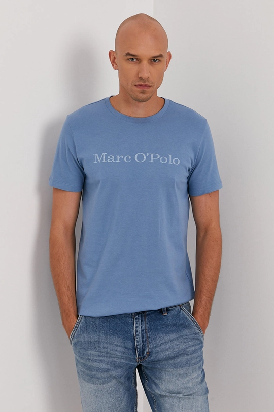 niebieski Marc O'Polo T-shirt Męski