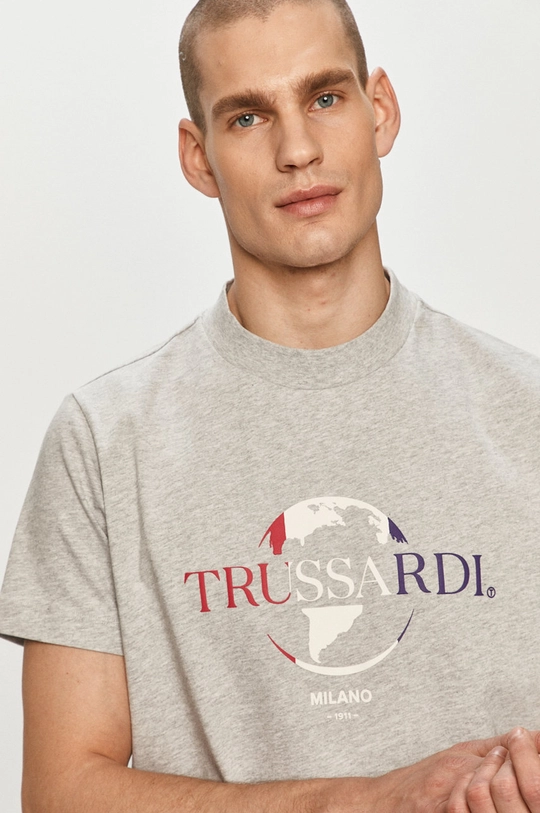 sivá Trussardi Jeans - Tričko Pánsky