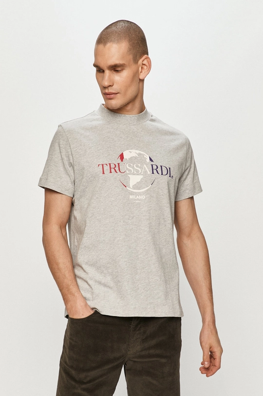 szary Trussardi Jeans - T-shirt