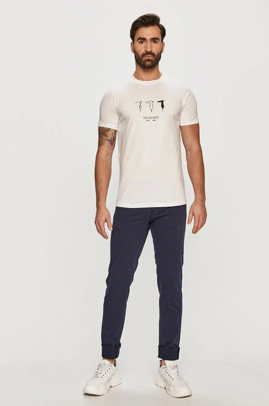 Trussardi Jeans - Tričko biela