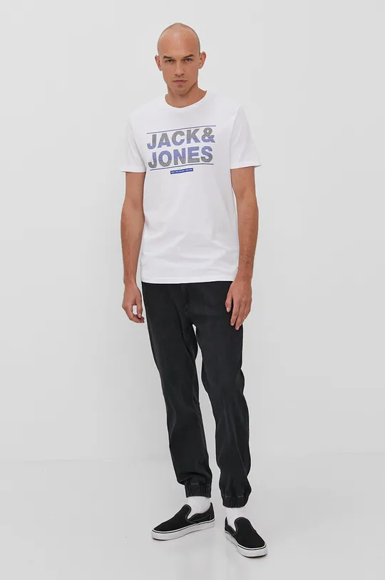 Tričko Jack & Jones biela