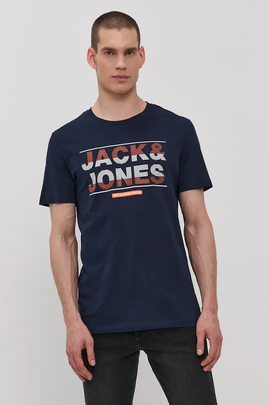 granatowy Jack & Jones T-shirt