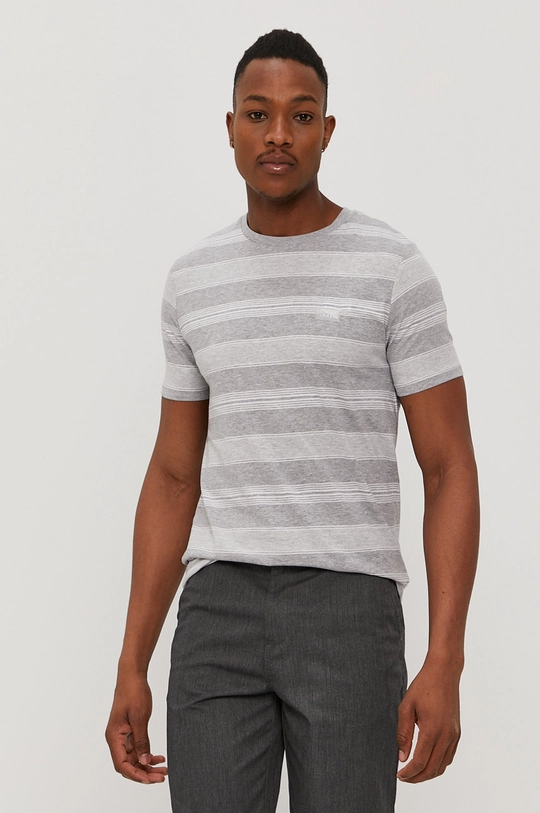 szary Jack & Jones T-shirt Męski