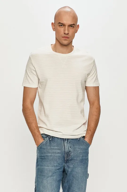 biały Jack & Jones - T-shirt Męski