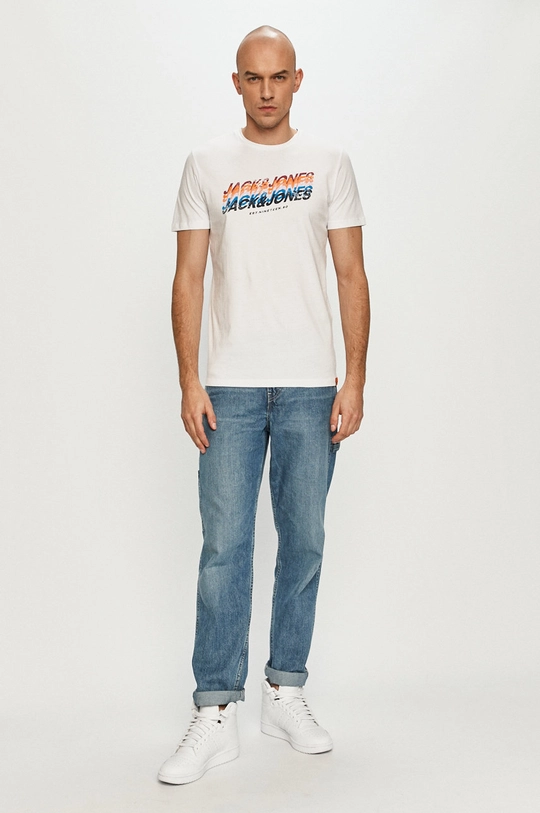 Jack & Jones - T-shirt biały