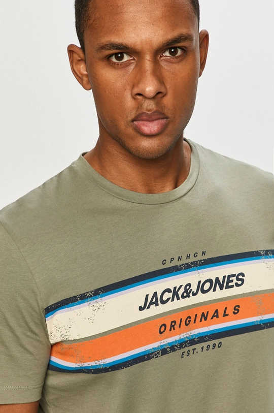 zielony Jack & Jones - T-shirt