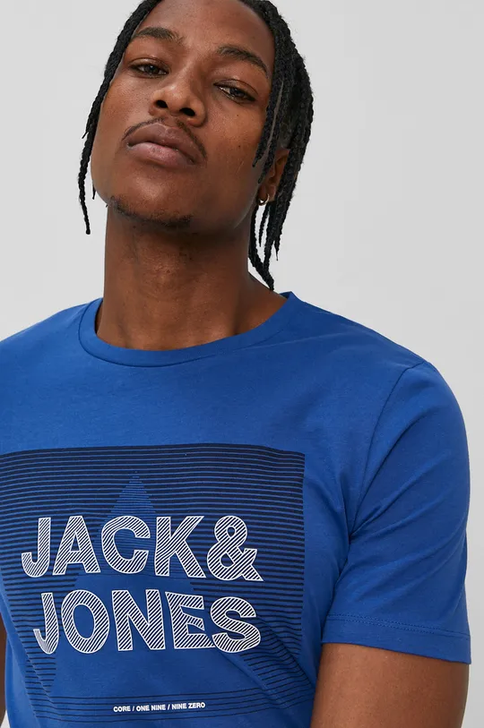 Jack & Jones T-shirt niebieski