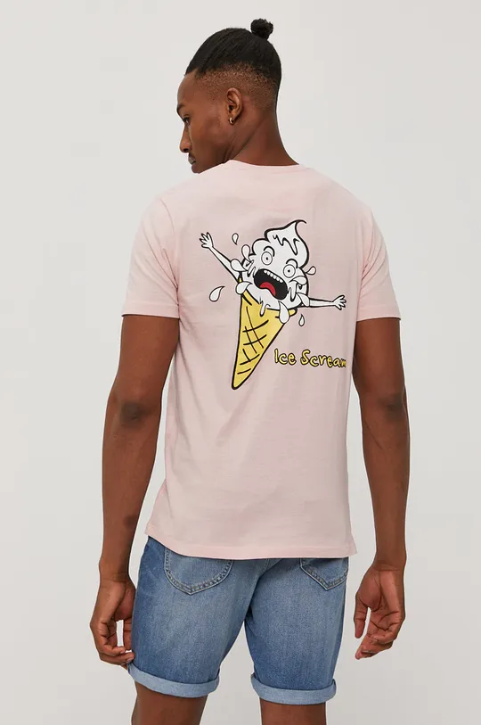 różowy Brave Soul T-shirt