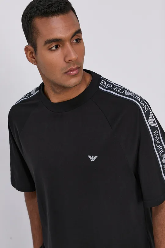 czarny Emporio Armani T-shirt 211840.1P475