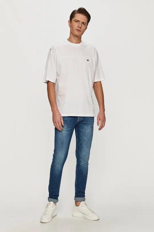 Emporio Armani - T-shirt 211839.1P476 biały