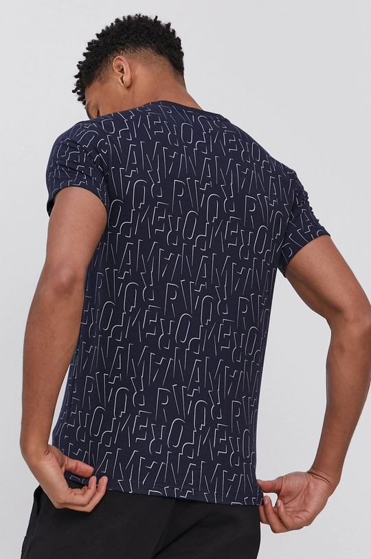 Emporio Armani T-shirt piżamowy 110853.1P566 Materiał 1: 60 % Bawełna, 40 % Poliester, Materiał 2: 57 % Bawełna, 5 % Elastan, 38 % Poliester