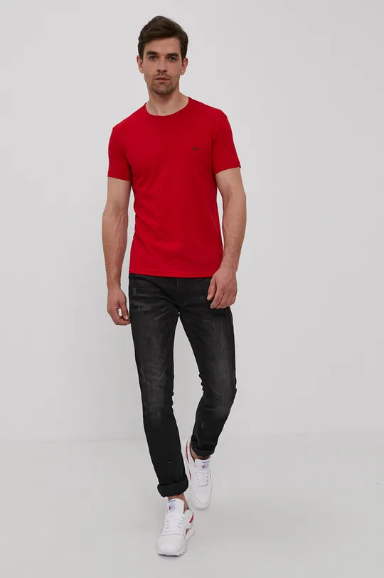 Emporio Armani T-shirt (2-pack) 111267.1P722 100 % Bawełna