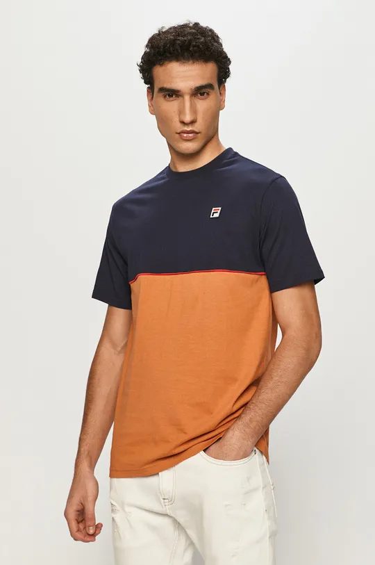 narancssárga Fila t-shirt Férfi