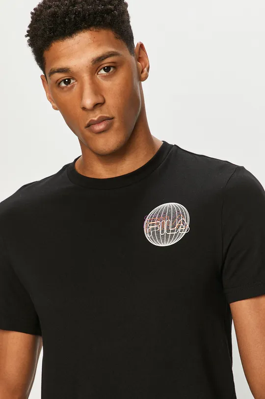 czarny Fila - T-shirt
