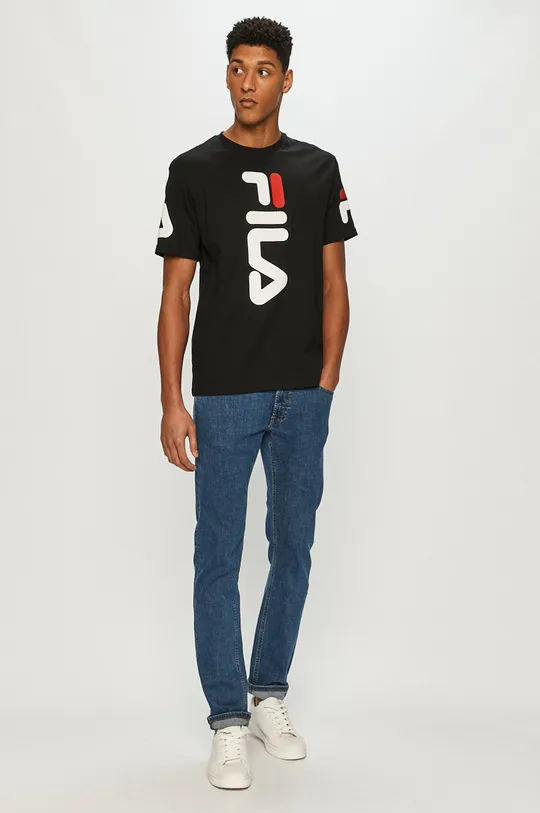 Fila - T-shirt czarny