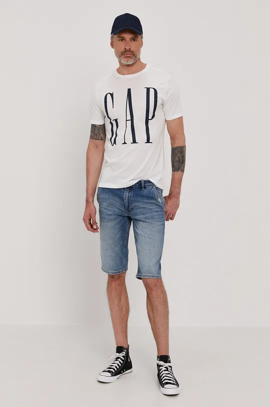 GAP T-shirt (2-pack) czarny