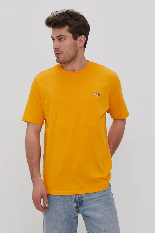 żółty Dickies T-shirt Męski