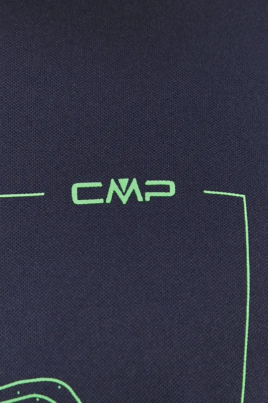 granatowy CMP t-shirt sportowy