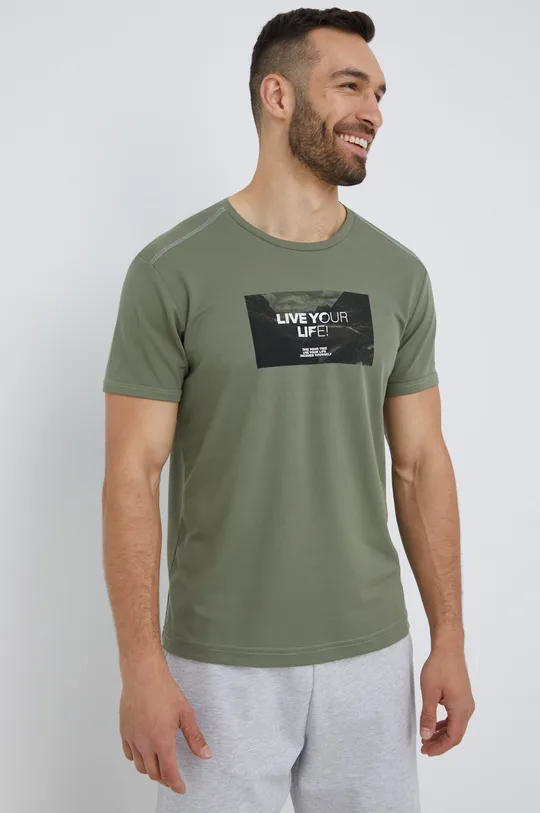 πράσινο Αθλητικό μπλουζάκι CMP Ανδρικά