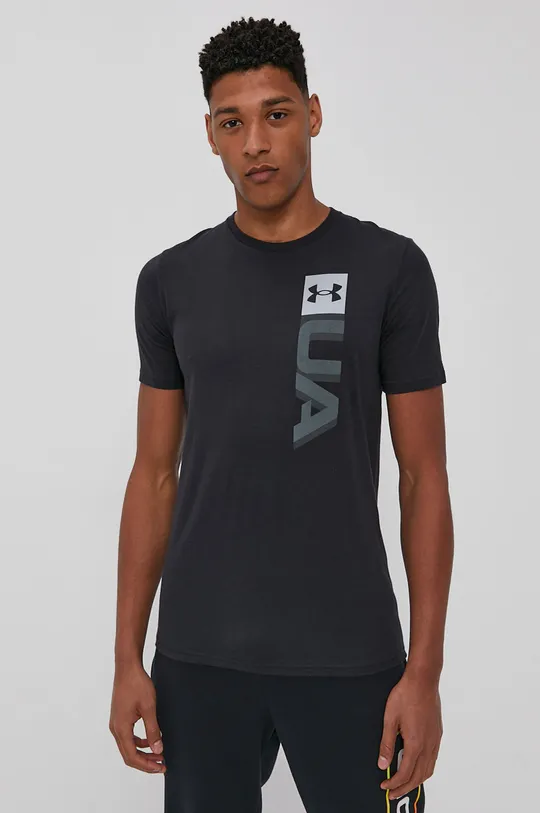 čierna Tričko Under Armour 1361675 Pánsky