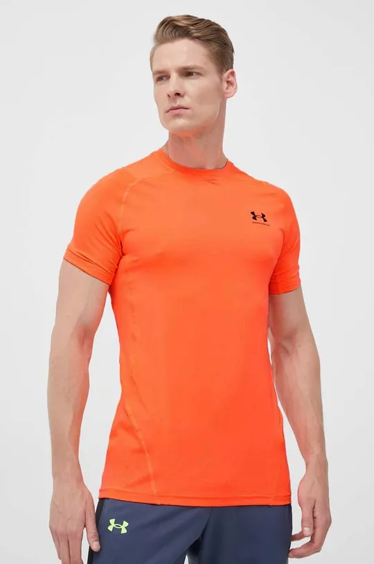 oranžová Tréningové tričko Under Armour Pánsky