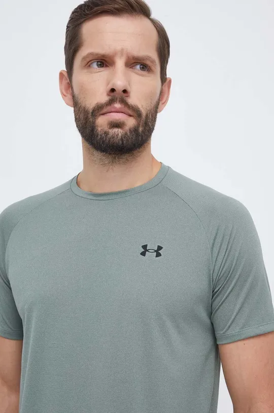 zielony Under Armour t-shirt treningowy