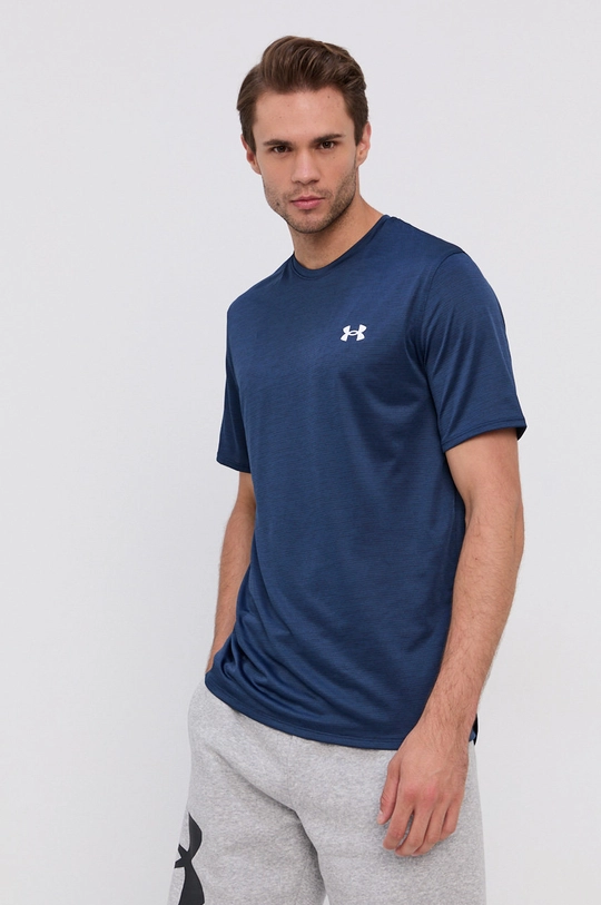 granatowy Under Armour - T-shirt 1361426 Męski