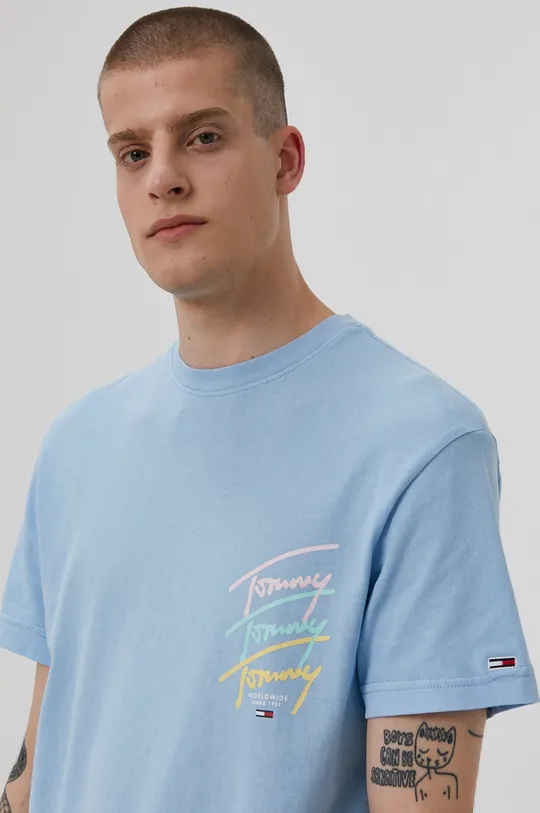 niebieski Tommy Jeans T-shirt DM0DM11511.4891