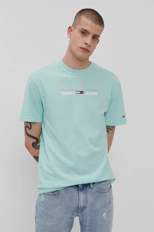 kék Tommy Jeans t-shirt Férfi