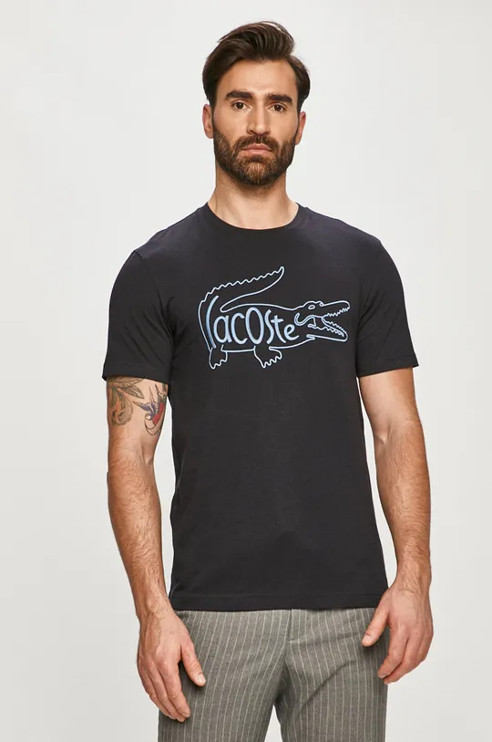 granatowy Lacoste - T-shirt TH0051