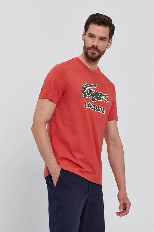 pomarańczowy Lacoste - T-shirt TH0063 Męski