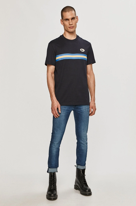 Lacoste - T-shirt TH0170 granatowy