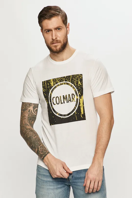 biały Colmar - T-shirt Męski