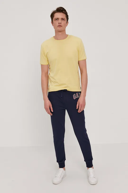 Strellson T-shirt żółty