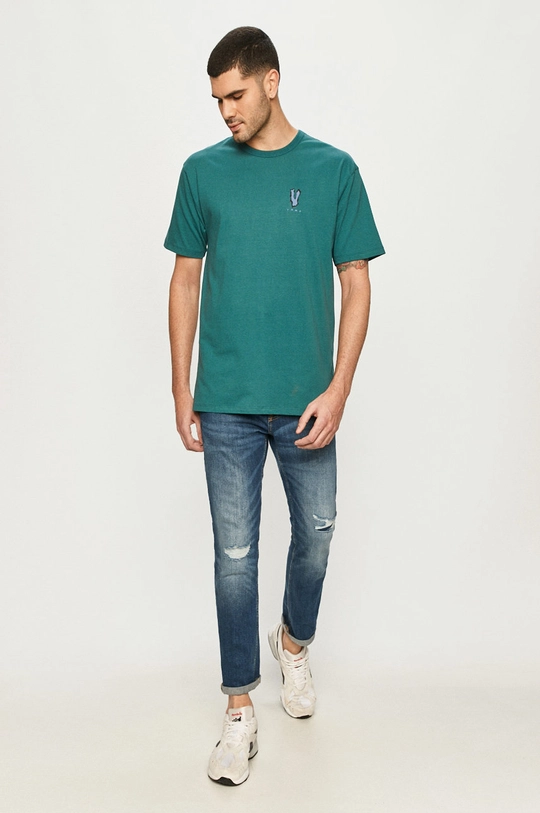 Vans - T-shirt zielony