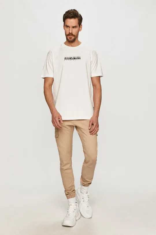 Napapijri - T-shirt biały